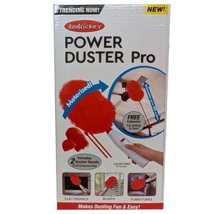 Power Duster Pro - Red Motorized Cleaning Duster